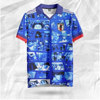 NEW  Luffy Anime POLO T-Shirt Vintage Baseball Jersey Style Men Women 3D Full Print Y2K Streetwear Harajuku Graphic Tee