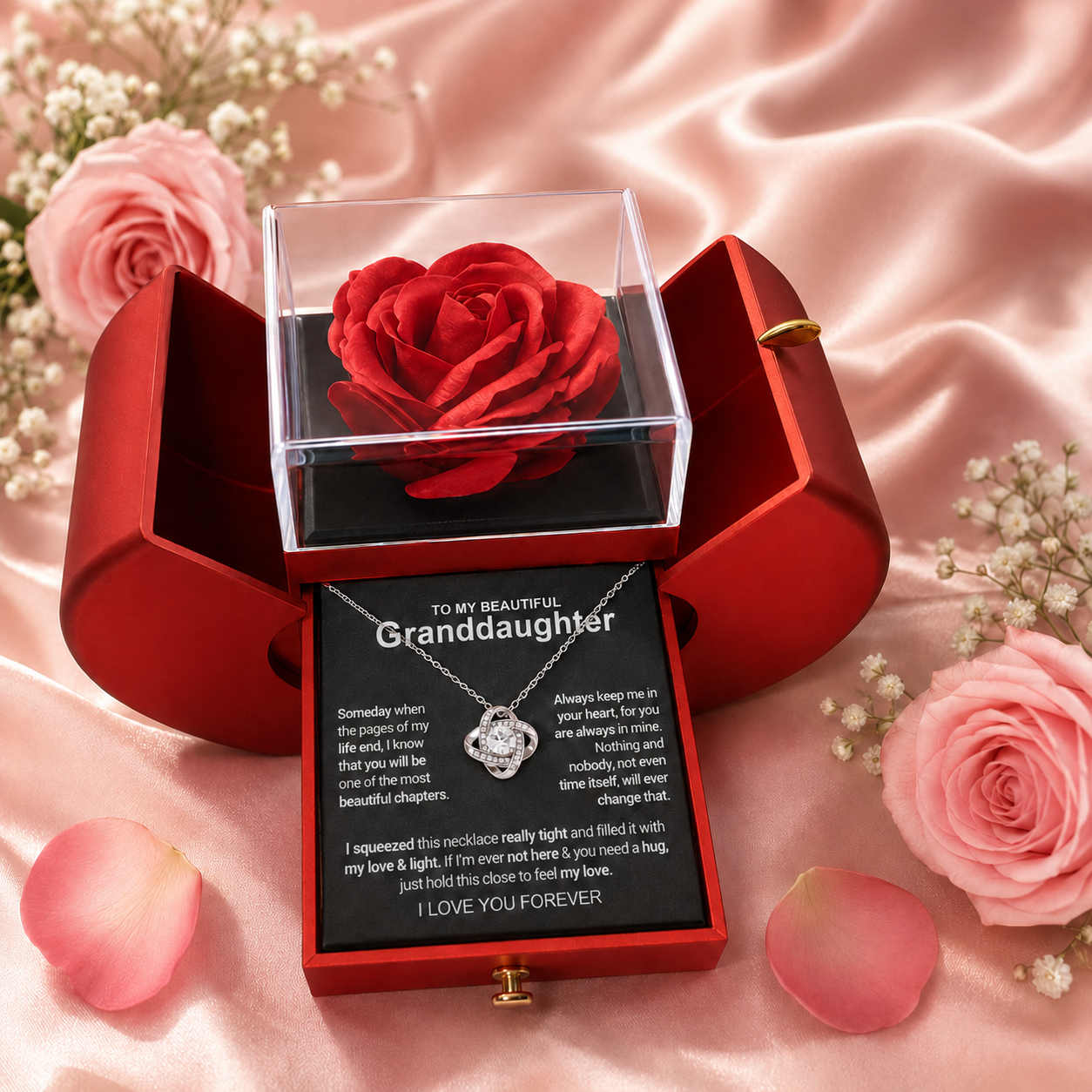 La Pomme d'Amour — Rose Éternelle & Collier